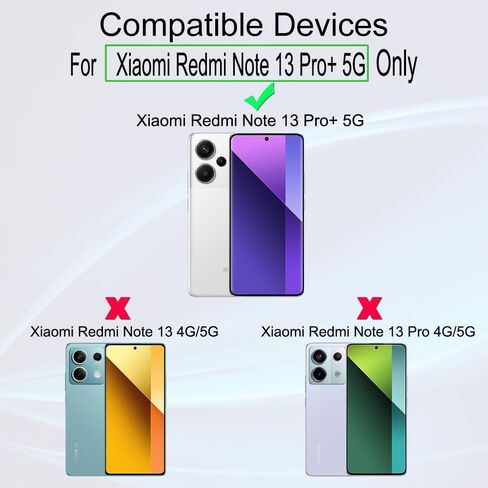 Ibywind 2 Pack Screen Protector For Xiaomi Redmi Note 13 Pro 4G 6.67",9H Hardness Tempered Glass,With 1Pc Camera Lens Protector,1Pc Back Carbon Fiber Film in Saudi Arabia