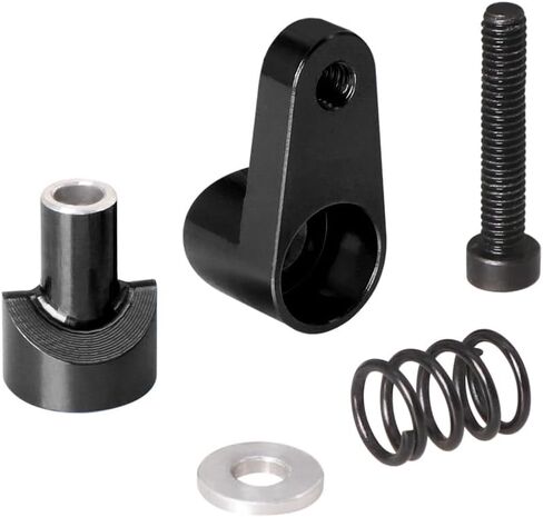 RC 20T Aluminum Servo Arm for Arrma 1/18 Granite Grom/1/18 Typhon Grom/ 1/14 Mini Mojave Grom RC Car (Black) in Kuwait