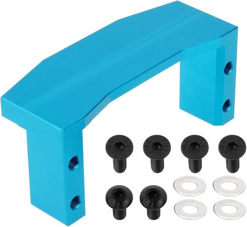 1pc جبل الألومنيوم المتوافق مع T-amiya TT-02 هيكل OE 54977 RC CAR Metal Servo Holder RC Car Servo Frame Black in Kuwait