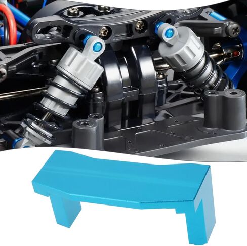 1pc جبل الألومنيوم المتوافق مع T-amiya TT-02 هيكل OE 54977 RC CAR Metal Servo Holder RC Car Servo Frame Black in Kuwait