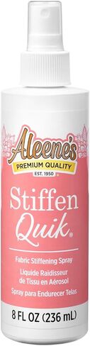 Aleene's Fabric Fusion Stiffen Quik Pump Spray Adhesive, Quick Drying, Stiffening Fabrics, 8 oz in Saudi Arabia
