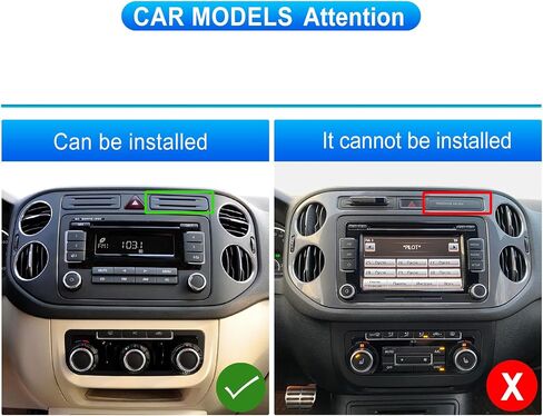 for Volkswagen Tiguan 2010 2011 2012 2013 2014 2015 Android Car Stereo 2+32G Support Wireless Carplay&Android Auto with 9 inch Touchscreen GPS Navigation Bluetooth USB WiFi FM/RDS Radio Backup Camera in Saudi Arabia