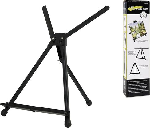CONDA 9 Pack 9 Inch Wood Easels, Easel Stand for Painting Canvases, Art, and Crafts,Tripod,Painting Party Easel,Kids Student Tabletop Easels for Painting,Portable A-Frame Tripod Tabletop Easel Set in Saudi Arabia