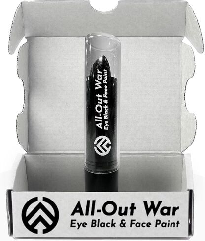 All-Out War 3 Pack Sports Eye Black Stick, Dark Black Face Paint for Baseball, Football, Lacrosse, Softball, Soccer, Hockey in Kuwait