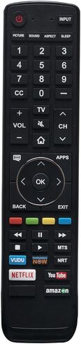 GB118WJSA Replacement Remote Control for Sharp TV - GB118WJSA Replace Sharp AQUOS TV Remote Models GB004WJSA GB005WJSA GA890WJSA GB105WJSA GA935WJSAE, Fit LC40LE832U LC52C6400U LC-60SQ17 LC70C7500 TV in Saudi Arabia
