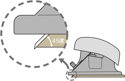 NT Professional Mat Cutter, 45 Degree Bevel Mat Board Cutter with Oval Ergonomic Grip, 1 Cutter (CUT-45) in Saudi Arabia