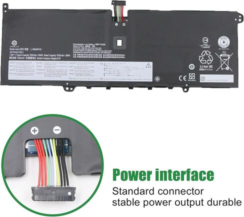 L18M4PE0 5B10U40209 Laptop Battery Replacement for Lenovo Yoga C740-14IML Series Notebook SB10W67368 5B10W67296 L18L4PE0 SB10W67235 5B10W67185 5B10U40210 7.72V 51Wh 6610mAh in Saudi Arabia