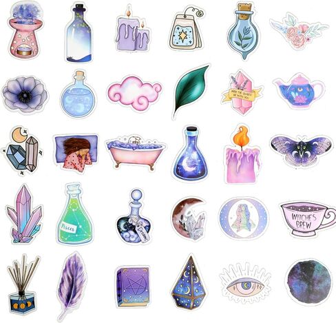 50PCS Vintage Inspirational Sticker, Boho Motivational Aesthetic Stickers for Women, Vinyl Waterproof Journaling Supplies Stickers for Water Bottle Phone Laptop Bumper Computer Guitar Scrapbook in Saudi Arabia