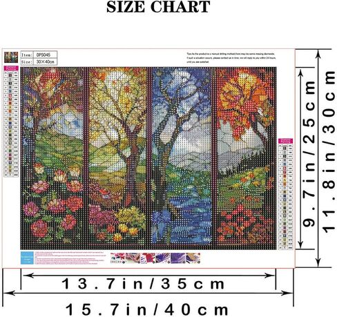 Semneroy Cherry Blossoms Diamond Painting Kits for Adult Beginners, Traditional Architecture Diamond Art Kits,Full Drill Paint with Diamond Dot Gem Art Painting for Home Decor 12x16 inch in Saudi Arabia