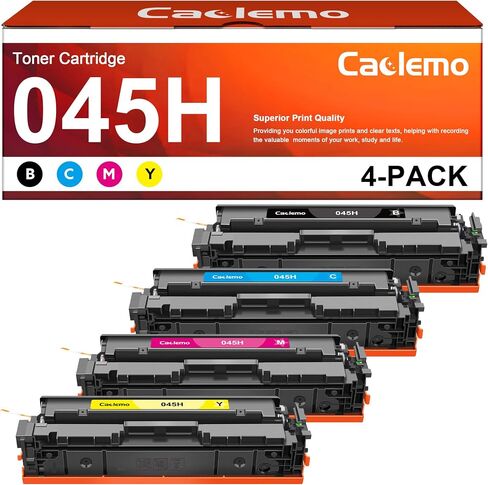 054 Toner Cartridge Set High Yield Replacement for Canon 054 Canon Toner 054H CRG-054 Toner Cartridge Compatible with Canon Color ImageClass MF644Cdw MF642Cdw LBP622Cdw MF641CW Printer, 4 Pack in Saudi Arabia