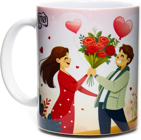 قهوة كوب من الحب 12 فلوريدا أوز أوز أبيض السيراميك - Drinkware Home Kitchen - مضحك ، تحفيزي ، ملهم ، هدية عيد ميلاد ، الأزواج ، صديقة ، صديق ، أصدقاء ، عشاق (عيد الحب مع القلب) in Saudi Arabia