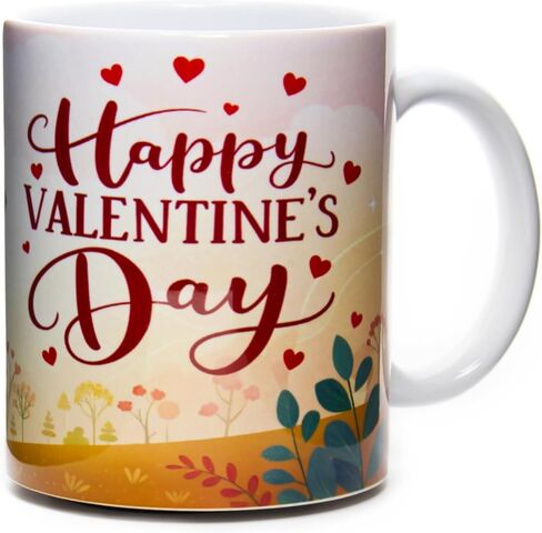 قهوة كوب من الحب 12 فلوريدا أوز أوز أبيض السيراميك - Drinkware Home Kitchen - مضحك ، تحفيزي ، ملهم ، هدية عيد ميلاد ، الأزواج ، صديقة ، صديق ، أصدقاء ، عشاق (عيد الحب مع القلب) in Saudi Arabia