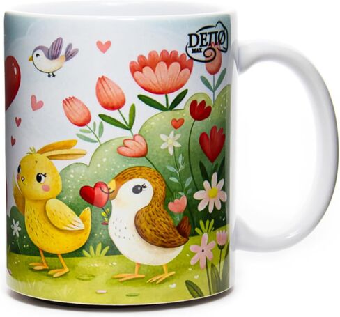 قهوة كوب من الحب 12 فلوريدا أوز أوز أبيض السيراميك - Drinkware Home Kitchen - مضحك ، تحفيزي ، ملهم ، هدية عيد ميلاد ، الأزواج ، صديقة ، صديق ، أصدقاء ، عشاق (عيد الحب مع القلب) in Saudi Arabia