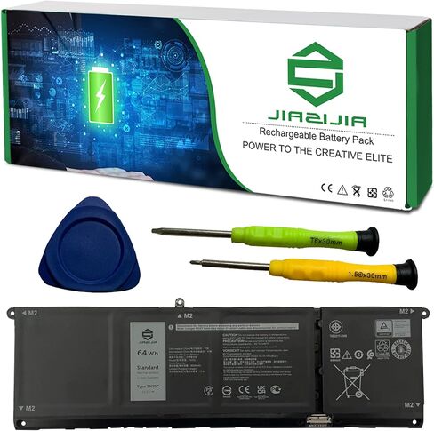 G91J0 Laptop Battery Replacement for Dell Inspiron 3510 3511 3515 5510 5515 5518 5310 5410 5415 5418 Series Notebook 0927N5 0927N5 G91JO Black 11.25V 41Wh 3467mAh in Saudi Arabia