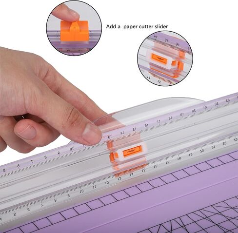 6 Pieces Paper Cutter Replacement Blade Paper Trimmer Replacement Blade Refill with Automatic Security Safeguard- A4 Paper Cutter Blade Refill in Saudi Arabia