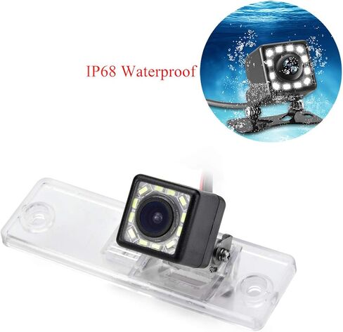 12 LED Car Rear View Camera for Toyota 4Runner/Hilux Surf 2002~2010/Toyota Fortuner SW4 /Toyota Innova & Waterproof and Shockproof Reversing Backup Camera (12 LED) in Kuwait