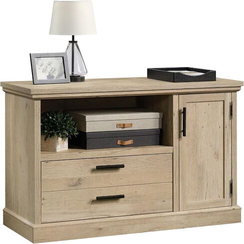 Sauder Aspen Post Commercial Office Credenza, in a Prime Oak Finish in Kuwait