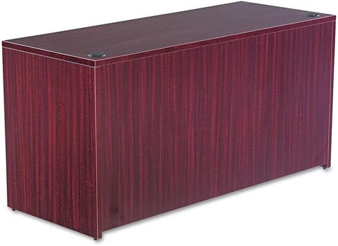 Alera Valencia 60 by 24 by 29-12-Inch Credenza Shell, Medium Cherry Frame/Top in Kuwait