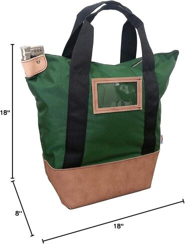 Locking Courier Bag 1000 Denier Nylon Combination Lock (Black) in Saudi Arabia