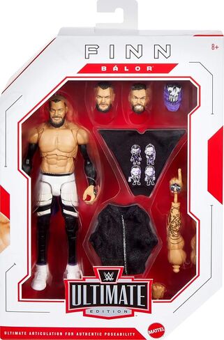 Mattel WWE Ultimate Edition Action Figure & Accessories, 6-inch Bray Wyatt Collectible Set, Swappable Heads & Hands, 30 Articulation Points in Saudi Arabia