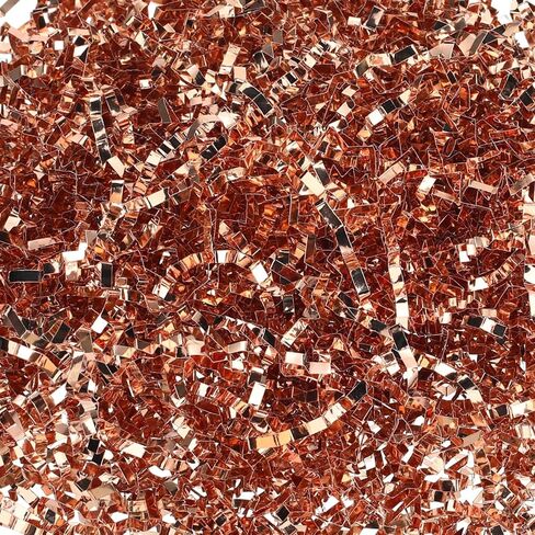 Fulmoon 1 Bag 3 lb/1.35 kg Shredded Paper for Gift Box Crinkle Cut Glitter Shredded Filler Shiny Paper Filler for Gift Wrapping Basket Filling Birthday Wedding Christmas(Gold) in Saudi Arabia