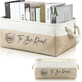 Marsui Book Lover Gifts TBR Book Storage Storage Storing To Be Read List Storage Bin Bookish Accessories Pookworm Gail
