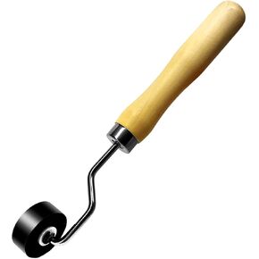 GELELF Smooth Peeling Brayer Roller - Wood Hand Roller Rollers Ink Roller Tape Roller for Gluing Taping Gel Printing Inking Block Printmaking Stamping Scrapbooks (#5: 3 Inch (8CM))