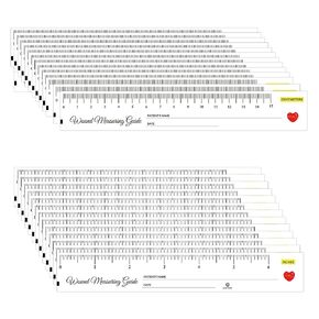 Pop Resin 250 PCS Disposable Wound Measurement Tapes - Wound Ruler, 6 Inch, Paper, Single-ply Paper