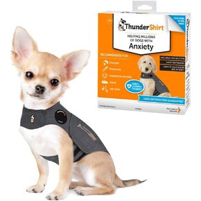 ThunderShirt for Dogs, Small, Heather Gray Classic - Dog Anxiety Relief Calming Vest