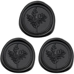 60 Pcs Emerald Green Wax Seal Stickers, Wedding Invitation Accessories Envelope Stickers - Self Adhesive Envelope Seals, Peferct for Invitation, Gift Box Craft Wrapping, Christmas Cards Decor in Kuwait