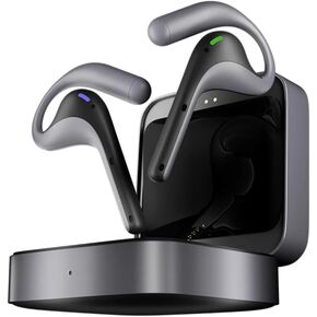TimeKettle W4 Pro AI Leansbuds (Gray) ، جهاز المترجم يدعم 40 لغة ، وترجمات الأذن للاتصال والفيديو ، عمل التطبيق مع iOS و Android
