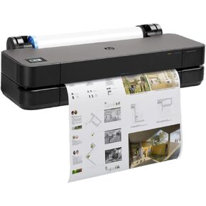 HP DesignJet T230 Large Format 24-inch Plotter Printer, Includes 2-Year Onsite Warranty Support (5HB07T) - New Model