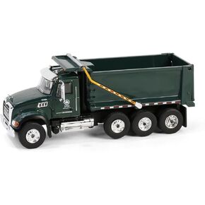 Greenlight Collectibles 1/64 2019 Mack Granite Dump Truck NYC Parks & Rec Dept, S.D. 19 45190-C, Diecast Metal Chassis, Rubber Tires, Plastic Details, Age 14+