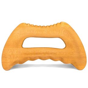 Handmade Wooden Gua Sha Massager for Body Natural Lymphatic Drainage Tool Deep Tissue Wooden Body Scraper Eco-Friendly Self-Care Tool for Relaxation Anti-Aging & Muscle Recovery Anniversary Gift Unique Gift Gua Sha Body Tools Scraping Massage Tool Skin-Ca