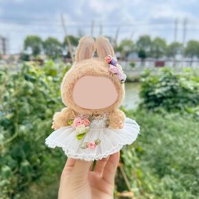 La Bu Bu Doll Cloths ، La Bu Bu Outfit ، Doll Princess Skirt ، ملابس دمية 17 سم مناسبة لإكسسوارات La Bu Bu 17cm ، لا دمية ، فقط الملابس
