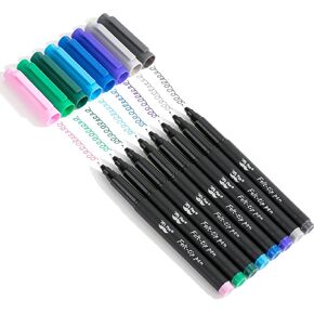 Mr. Pen- Felt Tip Pens, 8 Pack, 0.7mm Colorful Felt Pens, No Smear, Quick Dry