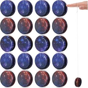 20 PCS Metal Yo-yos for Kids 2 بوصة بالجملة YO-YOS للمبتدئين المثالي للحفل