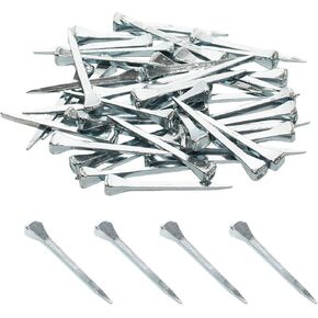 50 PCS E5 Horseshoe Nails ، Low-Carbon Steel Horseshoe Nails for Horse Training Eversira Sports （51mm）