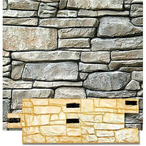 Two Polyurethane Mat Stamps GRANITE CHIPPED+BONUS | Concrete Cement Stamping Pattern Imprint Decorative Texture Form Mold Tool Texturing