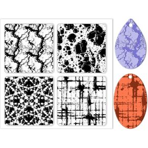 Chgcraft Marble Silicone Clay Mat Mart Marble Custom Silicone Mode Stture Clay Modeling Pattern Palt