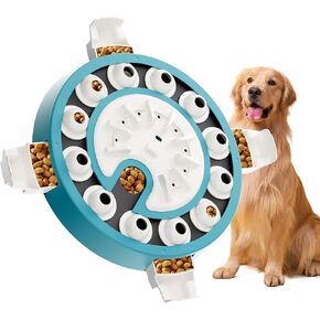 4-in-1 Dog Puzzle - Interactive Toy for Aggressive Chewers, Multi-Stage Play, Puzzle Toys for Dogs, Cognitive Dog Puzzle Feeder for Slow Eating & Mental Stimulation
