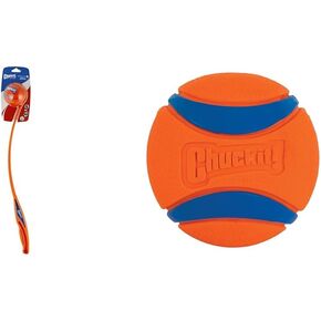 تشوكت! Sport 26L Dog Ball Launcher ، 26 "طول ، تشمل كرة كبيرة (3") للكلاب 60-100 جنيه