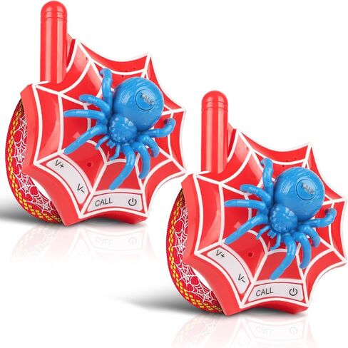 Walkie Talkies for Kids Boys Toys Ages 4-6 6-8 Long Range 2 Way Radio Outdoor Games Kid Toys for 3 4 5 6 7 8 9 10 3-12Year Old Boy Birthday Gift Halloween Christmas Stocking Stuffers 2 Pack in Saudi Arabia
