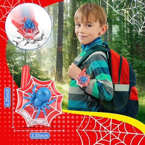 Walkie Talkies for Kids Boys Toys Ages 4-6 6-8 Long Range 2 Way Radio Outdoor Games Kid Toys for 3 4 5 6 7 8 9 10 3-12Year Old Boy Birthday Gift Halloween Christmas Stocking Stuffers 2 Pack in Saudi Arabia