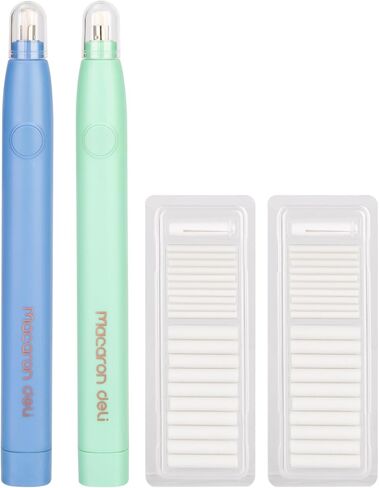2PCS Electric Eraser, Electric Erasers for Artists with 40 Refills, Battery Operated Eraser, Electric Eraser Kit for Drawing, Art, Painting, Sketching, Drafting Pencils in Saudi Arabia