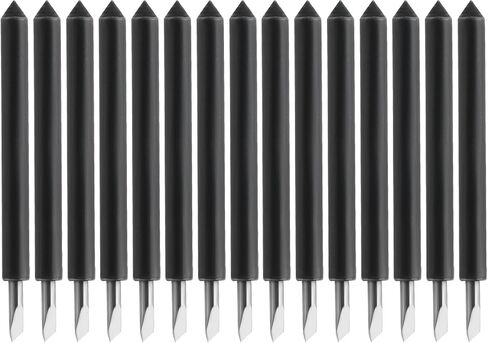 Create idea 15Pcs Vinyl Cutting Blades 45 Degrees Fine Point Blade Compatible with Cricut Maker Maker3 Compatible with Explore Air Air2 23.8x17.3x4.7mm(Gold) in Saudi Arabia