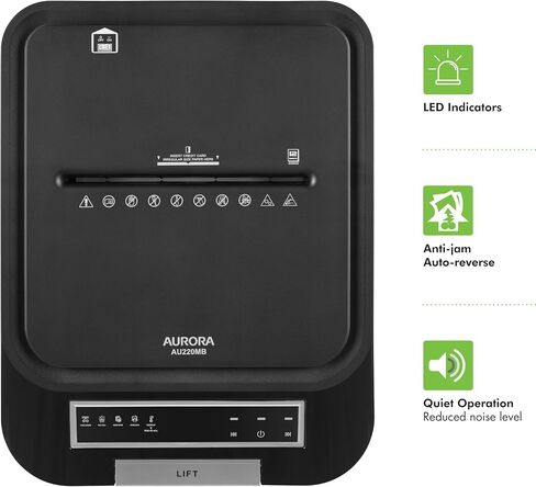 Aurora التجاري الدراسي 220 ورقة تغذية عالية الأمان الأمن تمزيق الورق micro/ 60 دقيقة/ مستوى الأمان P-5 in Kuwait