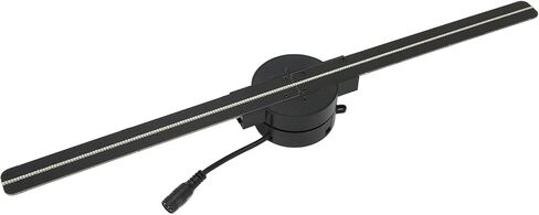 3D Hologram Fan,2000x224 Resolution Projector,LED Beads,HD Display,Custom Video Editing,Remote Control, for Business, Store, Party (US Plug) in Kuwait
