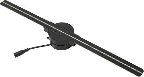 3D Hologram Fan,2000x224 Resolution Projector,LED Beads,HD Display,Custom Video Editing,Remote Control, for Business, Store, Party (US Plug) in Kuwait