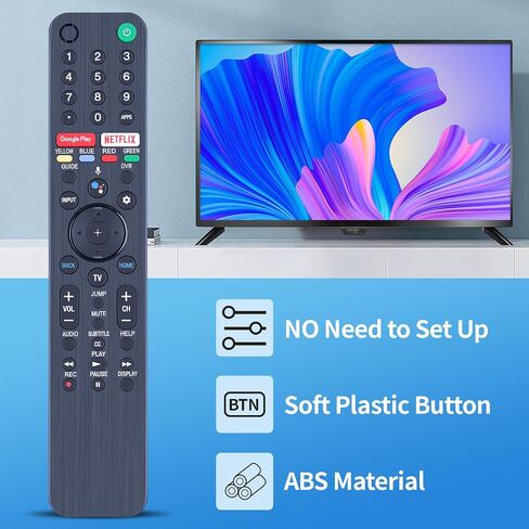 RMF-TX810U TV Remote Control for Sony 2023 TVs（Most）,No Voice in Saudi Arabia